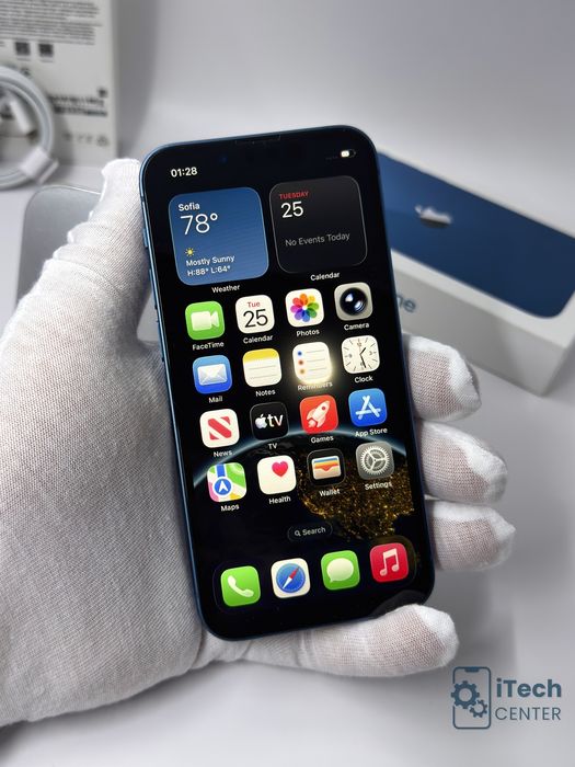 iPhone 13 mini, 256GB, Blue, ОТЛИЧЕН, ГАРАНЦИЯ!