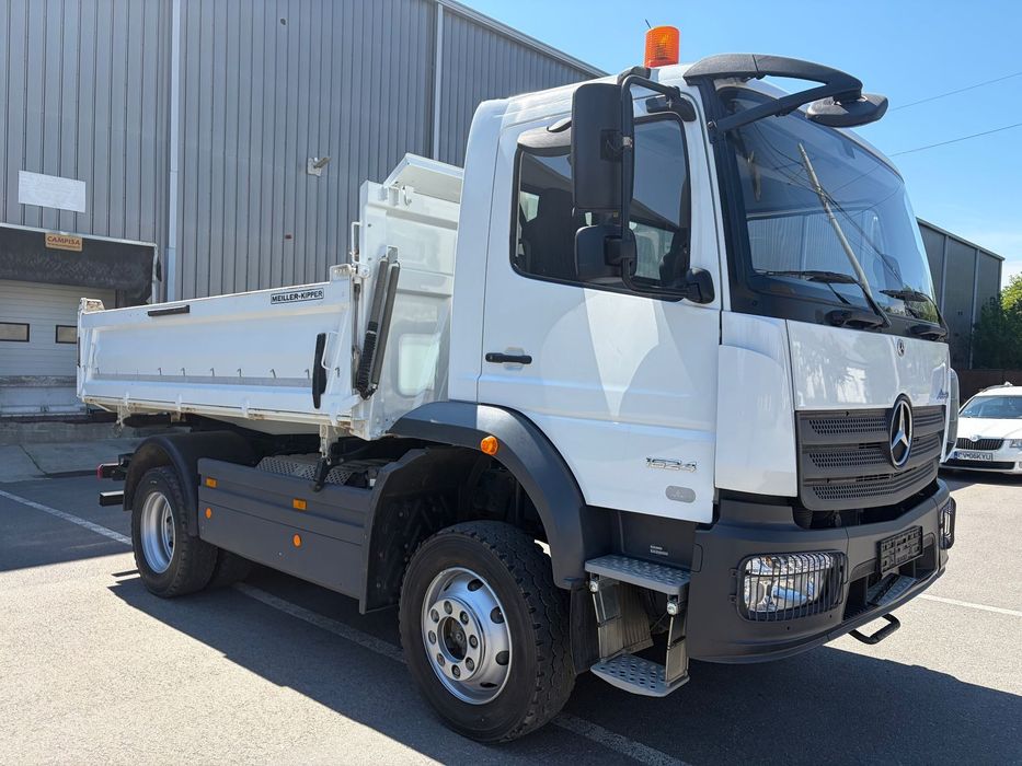 Mercedes-Benz Atego 1624, 4x4, an 2020, 25.000km originali, bascula Meiller Primul proprietar, Inmatriculata RO