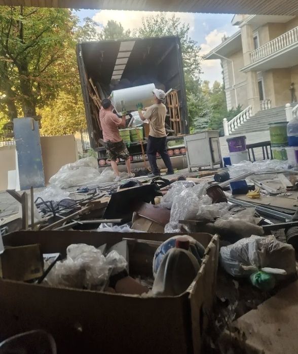 Вывоз мусора Газель грузчики Алматы