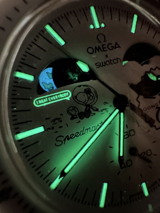 Omega x swatch snoopy