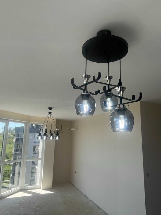 Полилей обърнати чаши, 3ка и 4ка, огледални, осветителни тела,ПРОМОЦИЯ