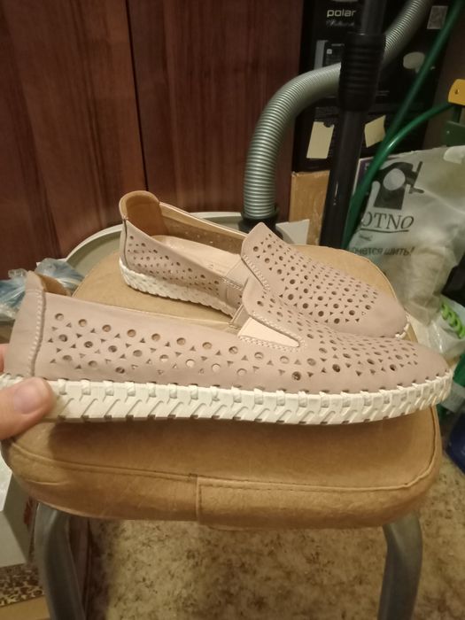 Женские мокасины 38р.