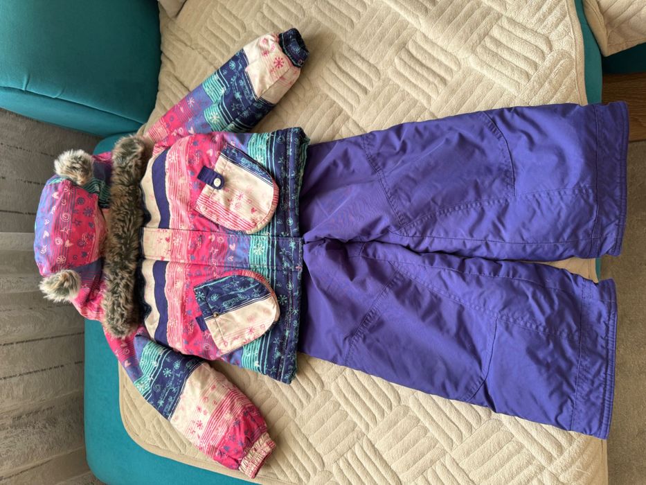 Детский зимний комбинезон для девочки