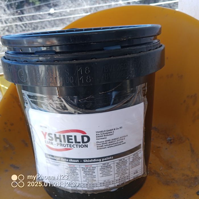 Защитна боя против елекро-магнитно поле