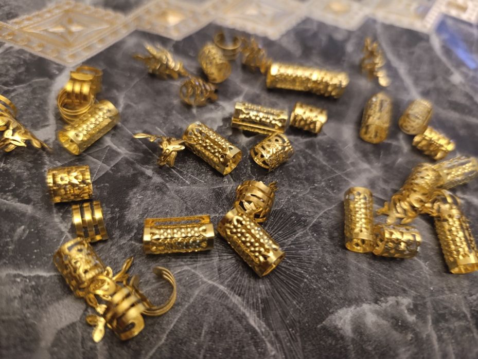 Манжеты -заколки для косичек и причесок