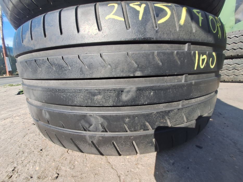 2 anvelope vara 245/40r17 Dunlop runflat 2019 Montaj Gratuit