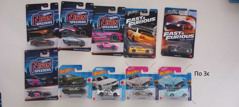 Hot wheels серии