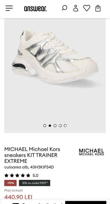 Vând sneakers MICHAEL Michael  KORS