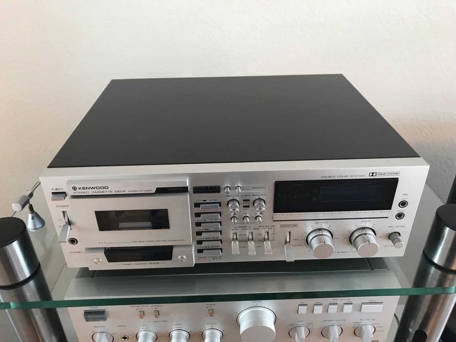 Kenwood KX-2060,3 Head Cassette Deck,TOTL 1980,Service efectuat-Top
