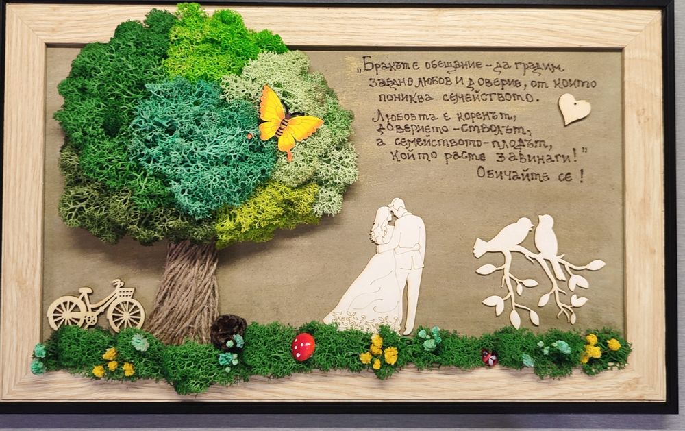 Пана със скандинавски мъх