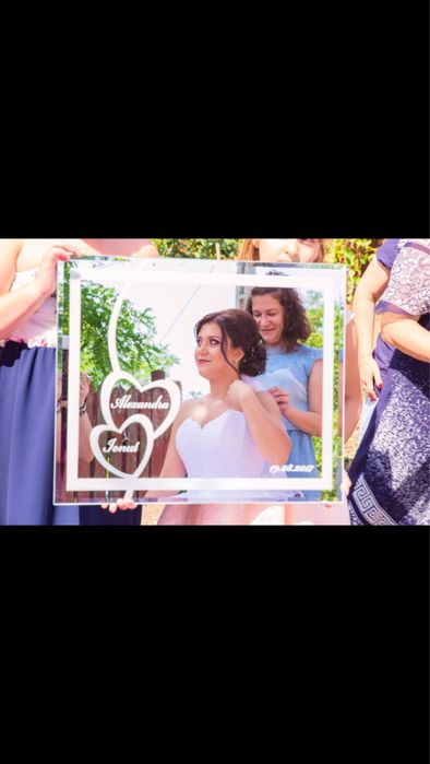 Oglinda personalizata pt nunta