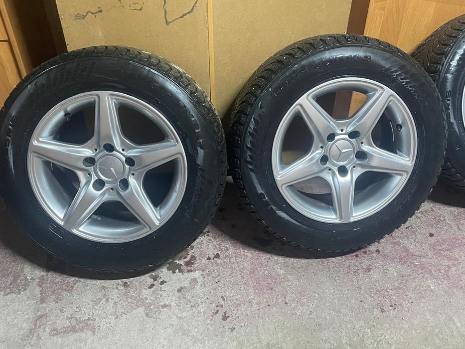 Резина с дисками зима на мерсы