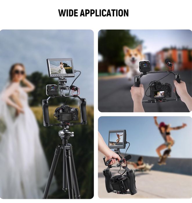 Кейдж за камера. arca. риг. стабилизатор. монитор. rode. видео. статив