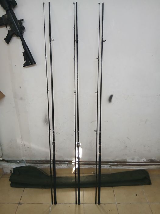 Bete pescuit la Crap Free Spirit 3.80 Carbon  +huse