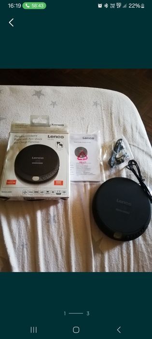 Vand cd player portabil lenco