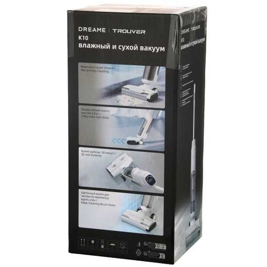 Вертикальный моющий+ сухой пылесос Dreame Trouver K10, 1 год гарантии.