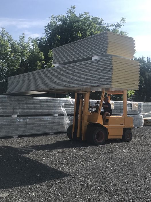 Panouri termoizolante tip sandwich pentru perete si acoperis