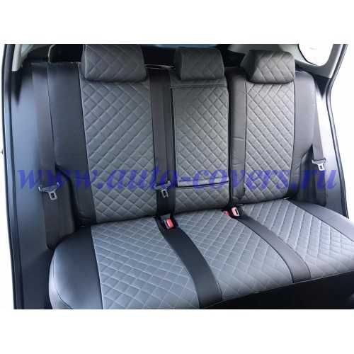 Чехлы на Toyota RAV-4 с 2018 по наст.время/ Автопилот/ XA50/ Авточехлы