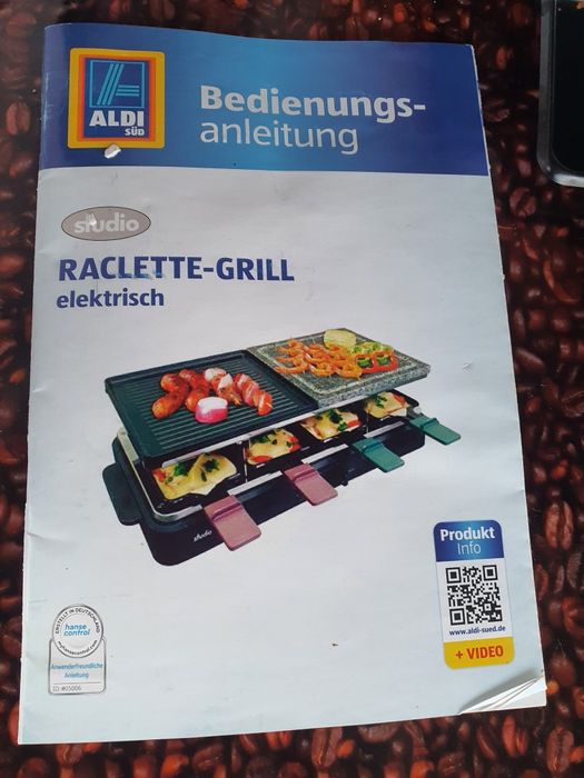 Gril electric Raclete 2 buc