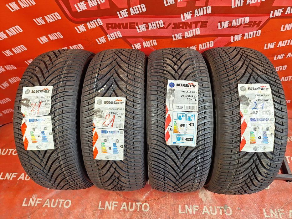 Anvelope de IARNA - 215/50/17 - KLEBER - NOI - DOT 2021 !