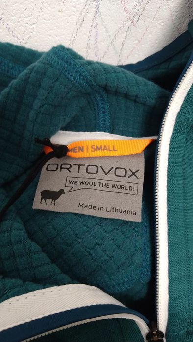 Bluză Ortovox fleece light grid hooded NOUĂ mărime S