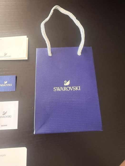 Swarovski лебед колие