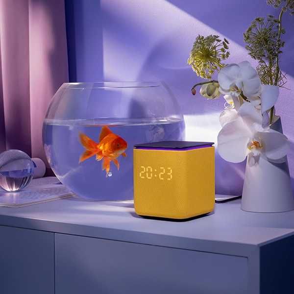 Яндекс Станция Умная колонка Миди с Алисой 24Вт (оранжевый)