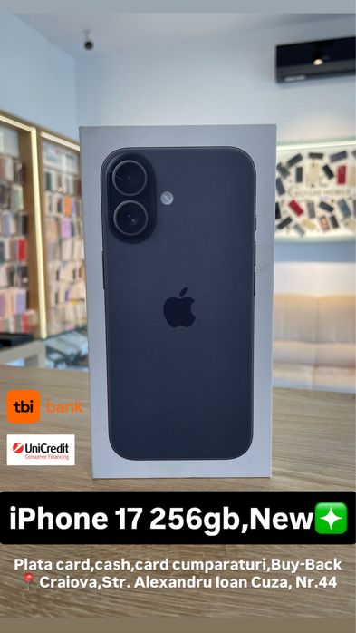 iPhone 17 256gb,New |•| G Store Mobile