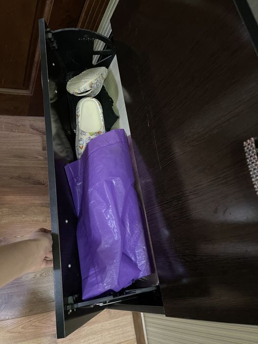 Шкафчик для обуви, пуфик