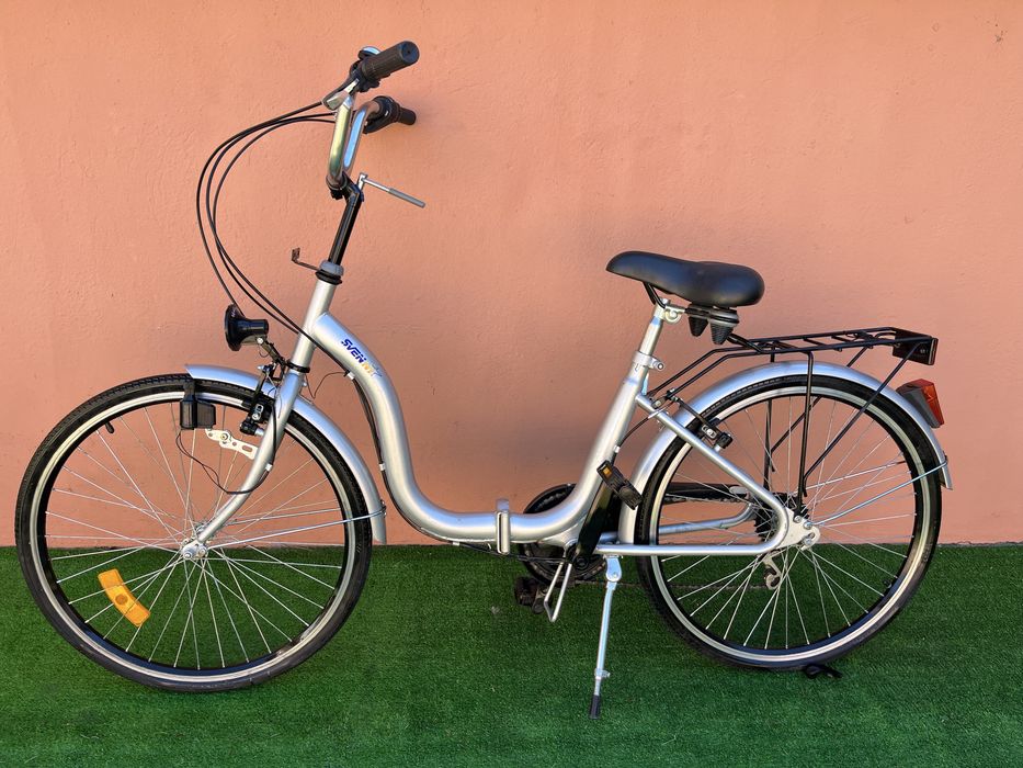 Като Нов Сгъваем Велосипед SVENNY 24цола  6 скор.