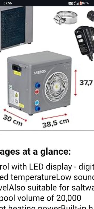 Vând pompa sau închiriez pompa de căldură