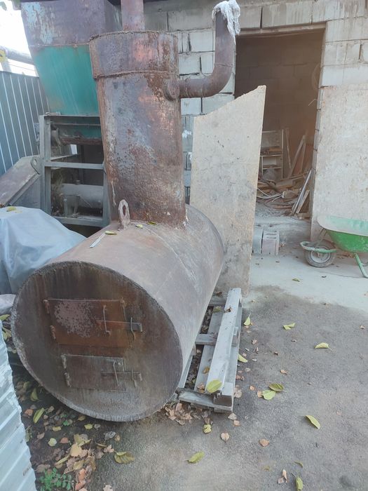 Угольная печь сапог