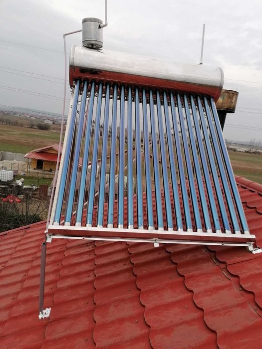 Panou solar apa calda nepresurizat – integral INOX – 200 L
