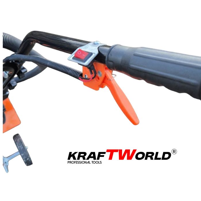 Мини мотофреза бензинова KraftWorld – двутактов мулти култиватор