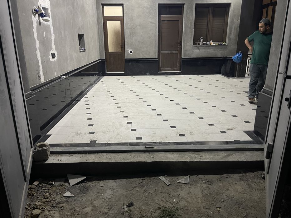 Сокль Кафель Травитн Малярка Гипсакартон хизматлари мавжуд 15 йил стаж