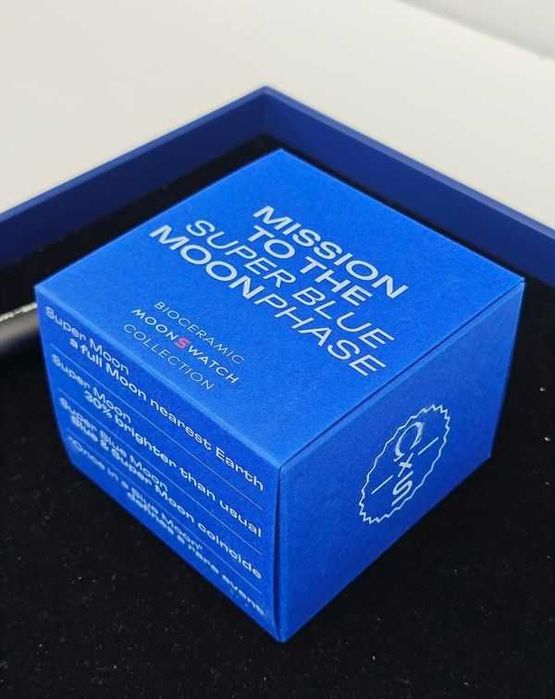 Omega Swatch Mission to the Super Blue Moonphase