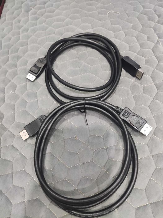 HDMI кабели 3 м, DP кабель 1,5м