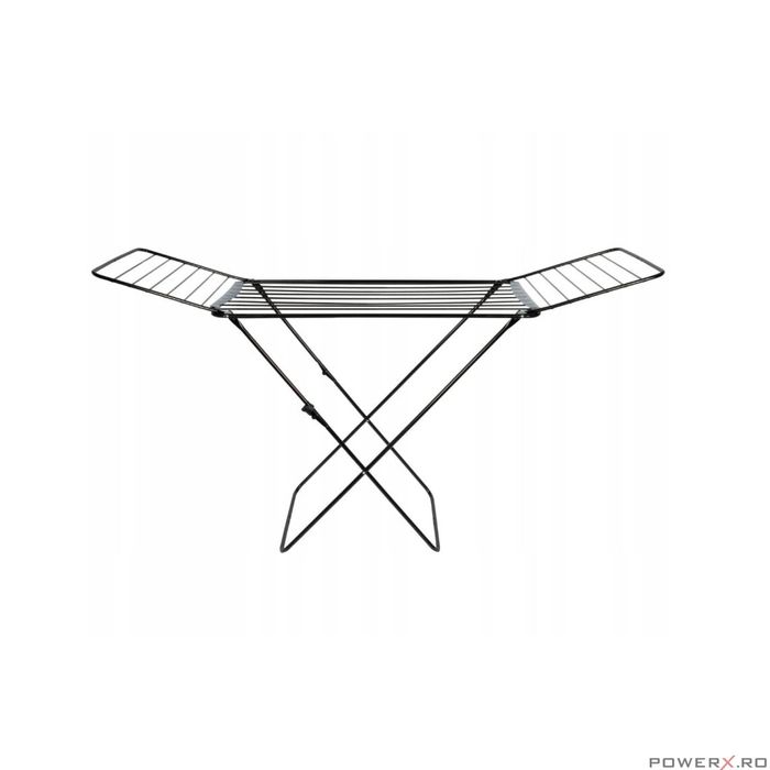 Uscator vertical pentru rufe, 178 x 55 x 106 cm, negru, model 203,