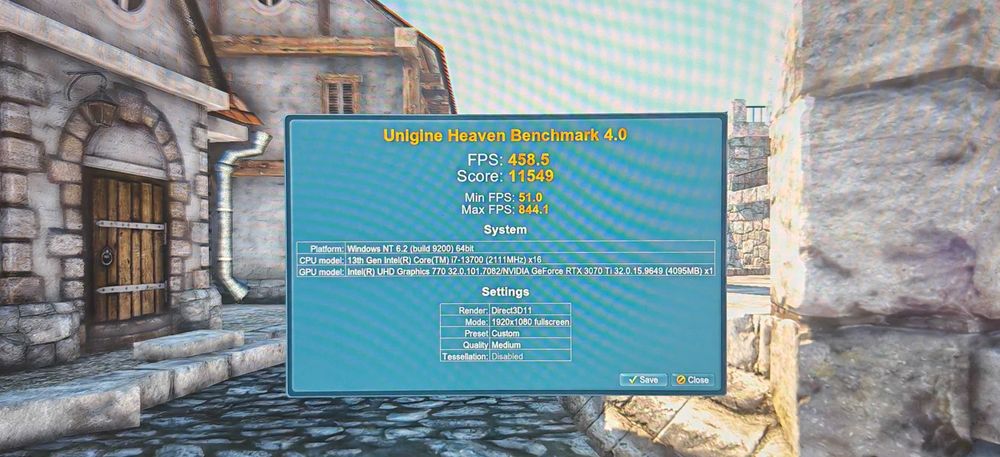 Геймърски Компютър I7 13700 16/24 Core up 5.2Ghz/64Gb/1Tb/RTX 3070TI/Гаранция