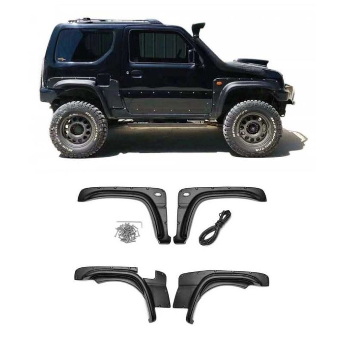 Overfendere aparatori de noroi Suzuki Jimny 10/1998-2018