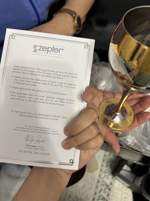 Продаю оригинал цептер бокал