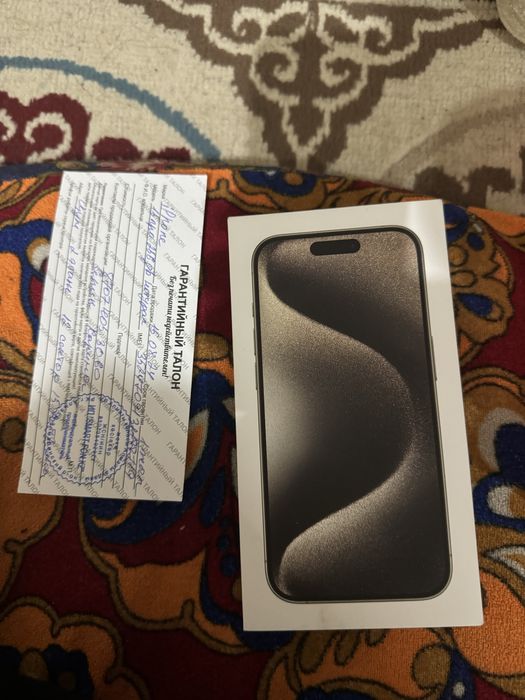 Iphone 15 pro 100 емкость 256гб 2 сим новый