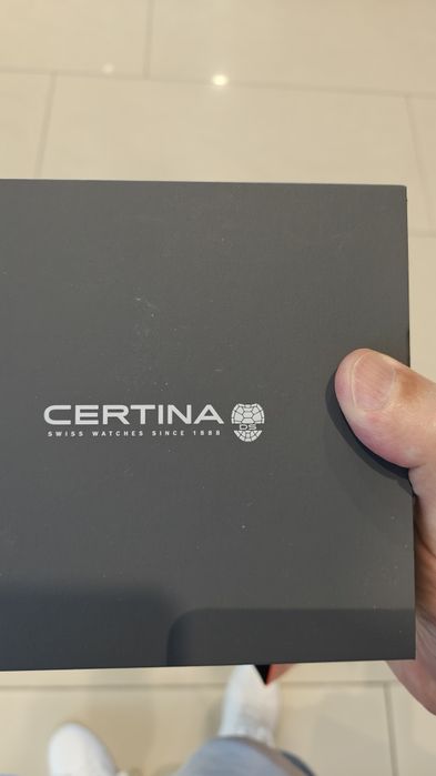 Certina DS НОВ закупен на 19.06.2026