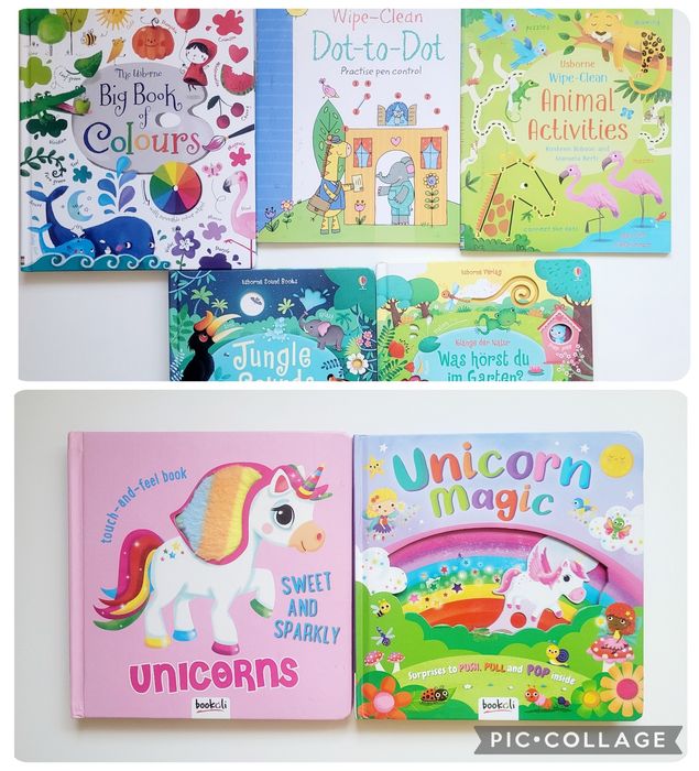 Pachet cărți Usborne și joc Ravensburget