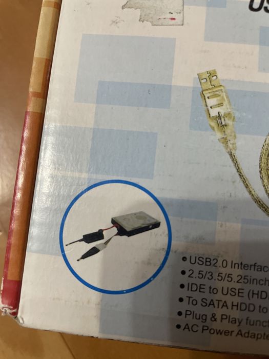 Устройство для подключения HDD к ПК