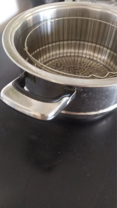 Съд за готвене на пара,тенджера,парна кошничка Цептер