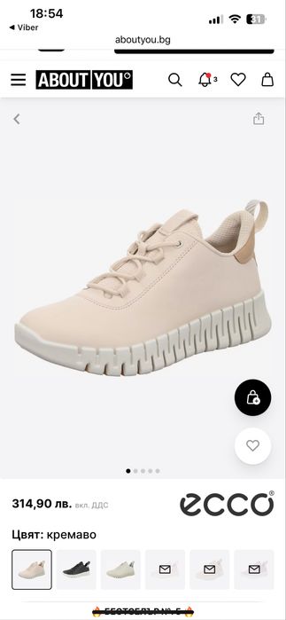 Дамски маратонки ECCO! Нови!