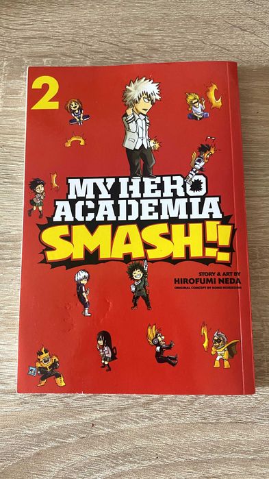 "My Hero Academia: Smash!!" Книга