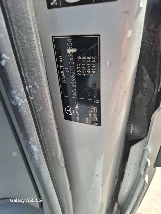 Mercedes Vito an 2009,2,2 Cdi, 5 locuri+ marfa 243000 km