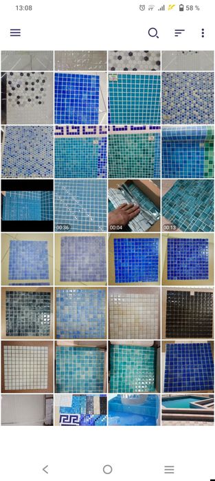 Мозаика для бассейна ,кафель ,керамогранит